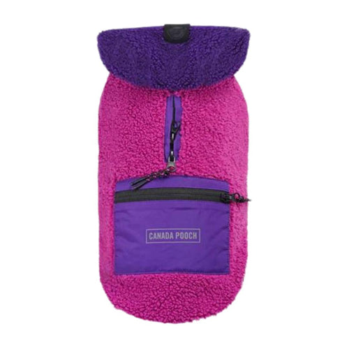 Canada Pooch Dog Cool Factor Hoodie Pink 8
