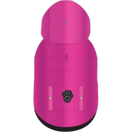 Canada Pooch Dog Puffer Vest Shiny Pink 18