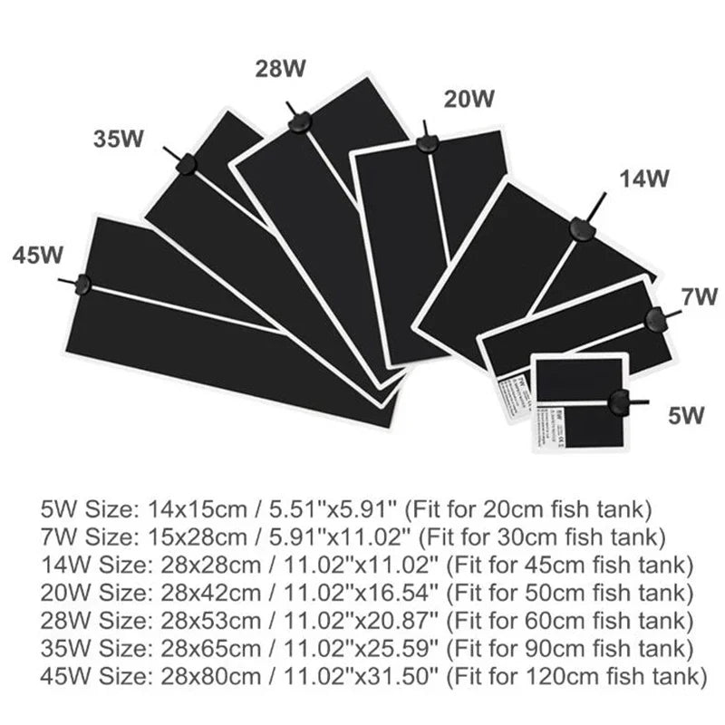5-45W Terrarium Reptiles Heat Mat Climbing Pet Heating Warm Pads Adjustable Temperature Controller Mats Reptiles Supplies [PET]